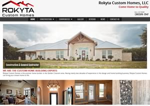 Website designer for RokytaHomes.com