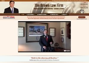 Website designer for BrownBankruptcy.com 