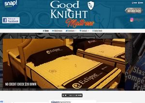 Website designer for GoodKnightTexas.com 